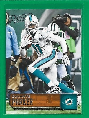 2016 Panini Prestige Football DeVante Parker #107 Miami Dolphins - Image 1 of 2