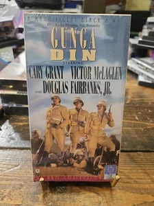 Gunga Din VHS. Cary Grant, Victor McLaglen, Douglas Fairbanks Jr. NEW, SEALED - Picture 1 of 4