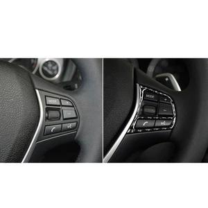 Steering Wheel Trim Carbon Fiber Material Scratch-resistant Design Perfect Fit - Picture 1 of 11