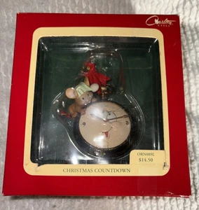 Orologio da tasca Carlton Cards collezione cimelio decorazione conto alla rovescia Natale 1999 - Foto 1 di 5