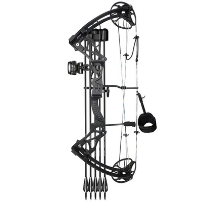MOTION ZEUS Archery Compound Bow For Adults and Teen,0-70Lbs,Adjustable Hunting Training Set