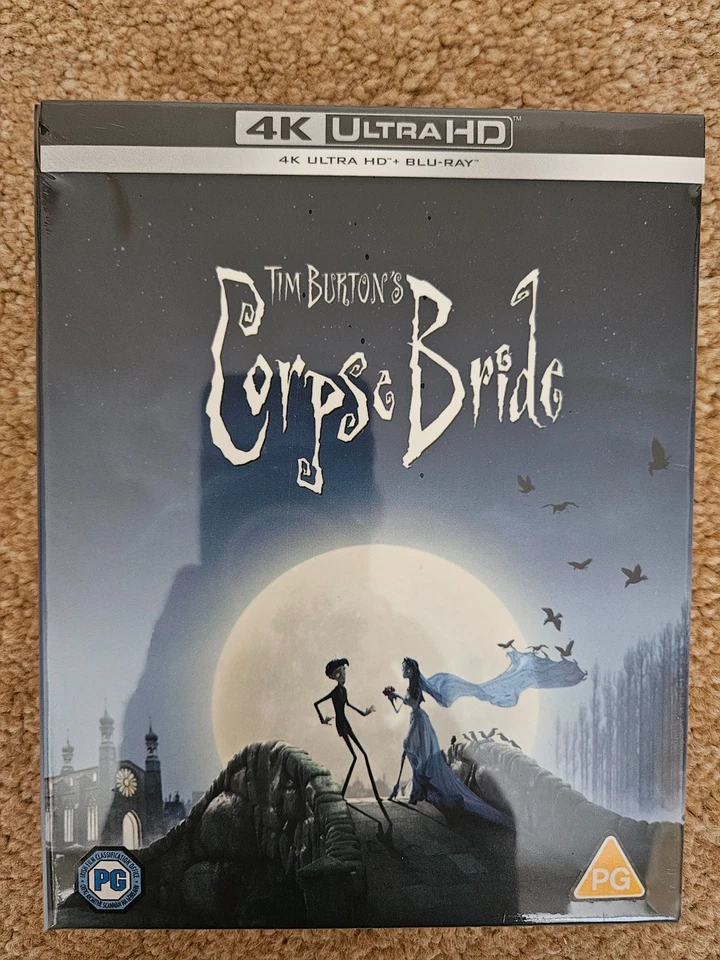 Corpse Bride - Collector's Edition - 4K UHD + Blu-ray - BRAND NEW & SEALED - Image 1 of 4