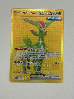 Iron Leaves ex 213/162 SV05: Temporal Forces Holo NM - Image 1 of 2