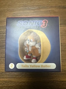 McDonald's 2024 Sonic the Hedgehog 3 #2 Colas Rodillo Amarillo Figura de Juguete - Imagen 1 de 2