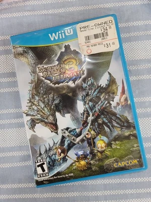 Monster Hunter 3 Ultimate (Nintendo Wii U, 2013) Game & Case Excellent Disc - Image 1 of 3