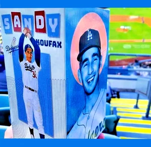 SANDY KOUFAX BOBBLEHEAD - 2024 - LOS ANGELES DODGERS - NEW IN BOX MailedFromL.A. - Picture 1 of 6