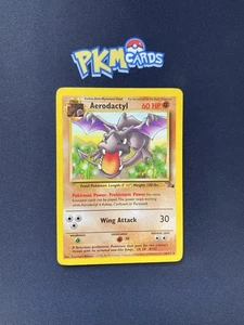 Pokémon TCG Aerodactyl Fossil 16/62 Regular Rare LP. - Picture 1 of 3