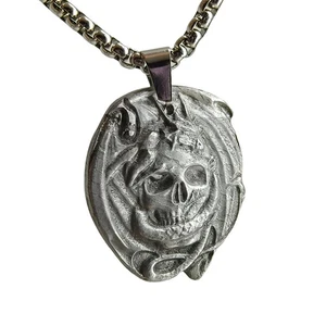 Collar Meteorito Muonionalusta Hierro Meteorito Colgante Joyería LK191 - Imagen 1 de 6