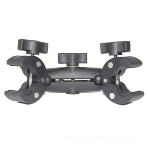 Super Dual-head Clamp Mount Bracket Bicycle Motorcycle Bracket - Zdjęcie 1 z 10