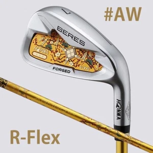 HONMA BERES Aizu 3-Star #AW Iron RH ARMRQ MX 3S Shaft R-Flex Men Golf Club Japan - Picture 1 of 14