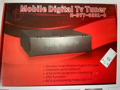 DVB-T Diversity Car Tuner Digital TV DVB Auto LKW Tuner 12-24V Fast Auto Tuner - Bild 1 von 4