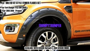 6.5" BOLTED FENDER FLARES ARCH For FORD RANGER WILDTRAK XLT 18-21 PX3 MY19 T6 - Bild 1 von 6
