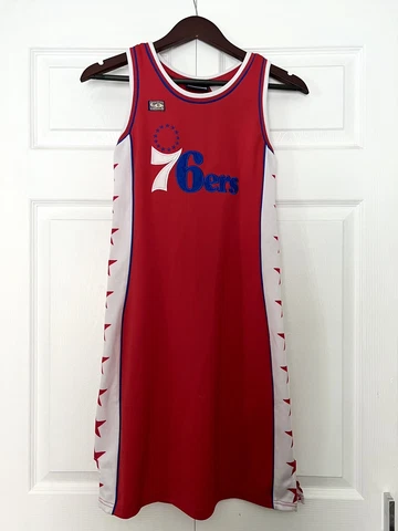 NBA Jersey  Dress - Philadelphia 76ers - Hardwood Classics - Women S Cover
