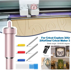 30/45/60° Replacement Cut Blade w/Housing Holder for Cricut Explore 3/Air/Maker - Picture 1 of 22