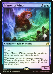 MTG FOIL Master of Winds Promo Pack Zendikar Rising  - Promo: Planeswalker - Picture 1 of 1