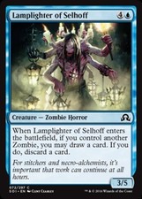 MTG Magic 4x Light Play, English Lamplighter of Selhoff Shadows Over Innistrad F
