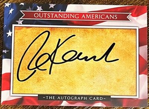 Robert Kennedy Jr Signed Sports Card JFK John F Kennedy nephew President Cand.