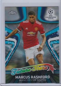 2017-18 Topps Cromo UEFA CL Futuras Estrellas Marcus Rashford Manchester United Cantidad - Imagen 1 de 2