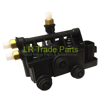 LR TRADE PARTS UK ADATTO A DISCOVERY 3,4 &RANGEROVER SPORT NUOVO BLOCCO VALVOLA LIMITATRICE SOSPENSIONE PNEUMATICA ANTERIORE