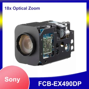 Sony FCB-EX490DP Color CCD Camera 18x optical zoom Camera Module New - Picture 1 of 6