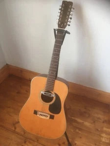 Acoustic guitar vintage Fender 12 string with Schaller pickup - Picture 1 of 7