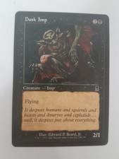 Dusk Imp Magic the Gathering MTG Odyssey Black Common