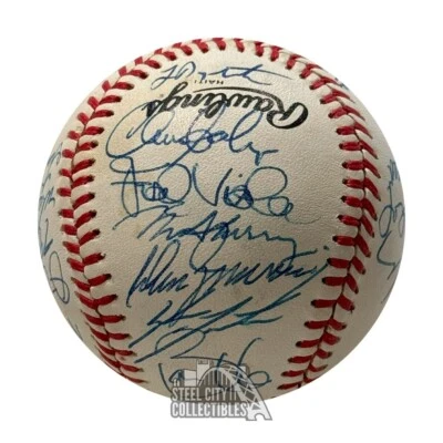 1990 National League All Star Autographed Team Signed Official Baseball - JSA - Image 1 of 4