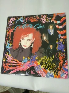 CULTURE CLUB WAKING UP WITH THE HOUSE ON FIRE LP 1984  BOY GEORGE NM!!! - Picture 1 of 5