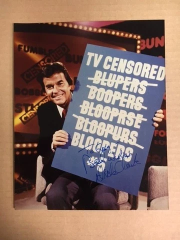 Dick Clark Vintage Signed Autographed 8x10  Photo JSA Precertified Cover