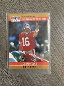 Joe Montana Error 1989 NFL player of the year