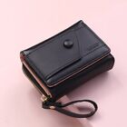 Pu Leather Coin Purse Three Fold Mini Wallet Zipper Wallet  For Women Student