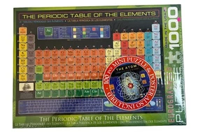 The Periodic Table of the Elements 1000 Piece 19.25" x 26.5" Educational NEW - Picture 1 of 8