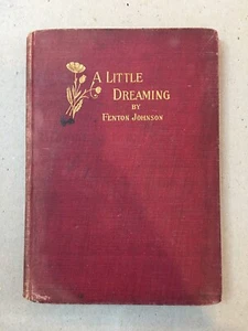Fenton Johnson "A Little Dreaming" (1913) FIRST EDITION Hardcover RARE! - Picture 1 of 7