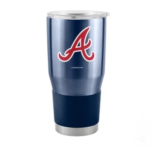 Atlanta Braves 30oz Stainless Steel Tumbler - Picture 1 of 2