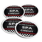 4x Vinyl Stickers Spa-Francorchamps Circuit Racing #61152