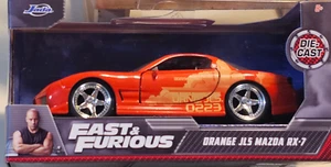 NEU Jada Fast And Furious, Dom's orange Mazda RX-7, 1:32 #30747 - Bild 1 von 8