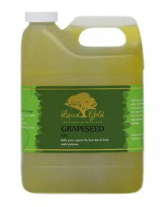32 oz Premium Grapeseed Oil Pure Organic Fresh Best Quality Skin Care - Picture 1 of 5