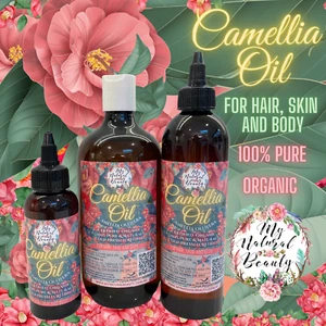 Camellia Tea Oil- Premium Quality-100%-Choose Size- CERTIFIED ORGANIC - Picture 1 of 15