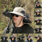Chapeau de pêche extérieur ventilateur solaire à large bord, un must have pour les amateurs de plein air