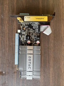 ZOTAC 210 1GB 64BIT DDR2 VIDEO GRAPHICS CARD DVI HDMI LOW PROFILE ZT-20305 - Picture 1 of 6