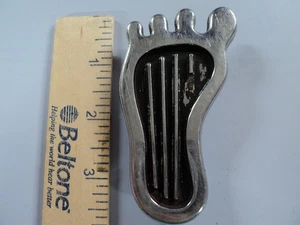 Interruptor atenuador de montaje en piso Cal Custom pedal 30-3007-1 Surfer Foot - Imagen 1 de 6