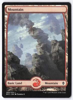 Mountain () - Full Art L Battle for Zendikar 269 LP - Image 1 of 2