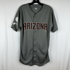 Maglia Arizona Diamondbacks MLB taglia M grigia Fry’s Food promo cucita - Foto 1 di 11