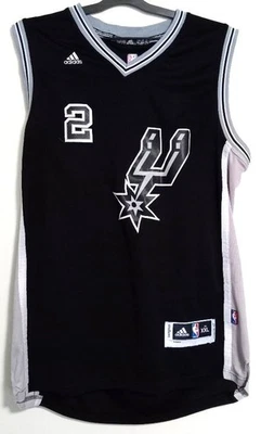 Camiseta Adidas Swingman SAN ANTONIO SPURS KAWHI LEONARD # 2 TAMANHO XXL - Imagem 1 de 4