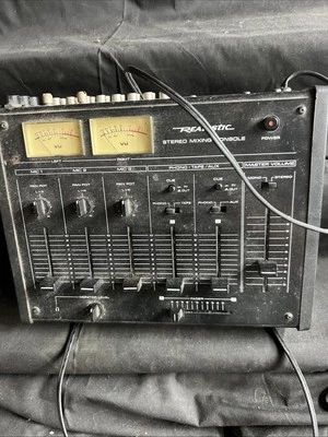 Realistic Stereo Mixing Console Model 32-1200B Tested Good Sold As Is - Image 1 of 4