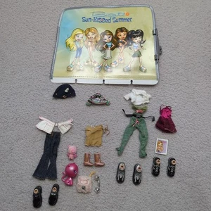 Vintage Bratz Sun Kissed Yasmin Doll Outfits Accessories Shoes Pets BinderRare - Picture 1 of 18