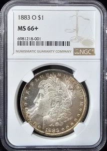 1883-O Morgan Dollar MS-66+ NGC VIDEO - Picture 1 of 7