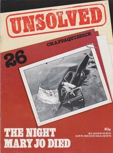 unsolved-26-CHAPPAQUIDDICK-THE NIGHT MARY JO DIED. - Picture 1 of 4
