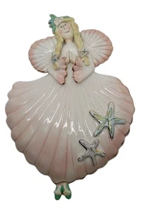 RARO Clayworks di Blue Sky 2005 God's Love Angel Heather miniera d'oro da appendere - Foto 1 di 15