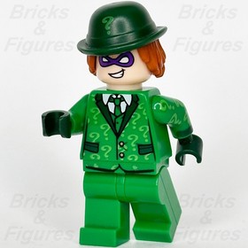 LEGO Super Heroes The Riddler Minifigure The Batman Movie DC 70903 without Staff